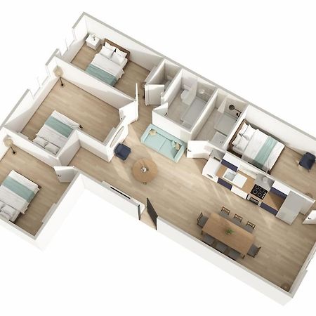 Appartement 4 Chambres Champigny-sur-Marne Luaran gambar