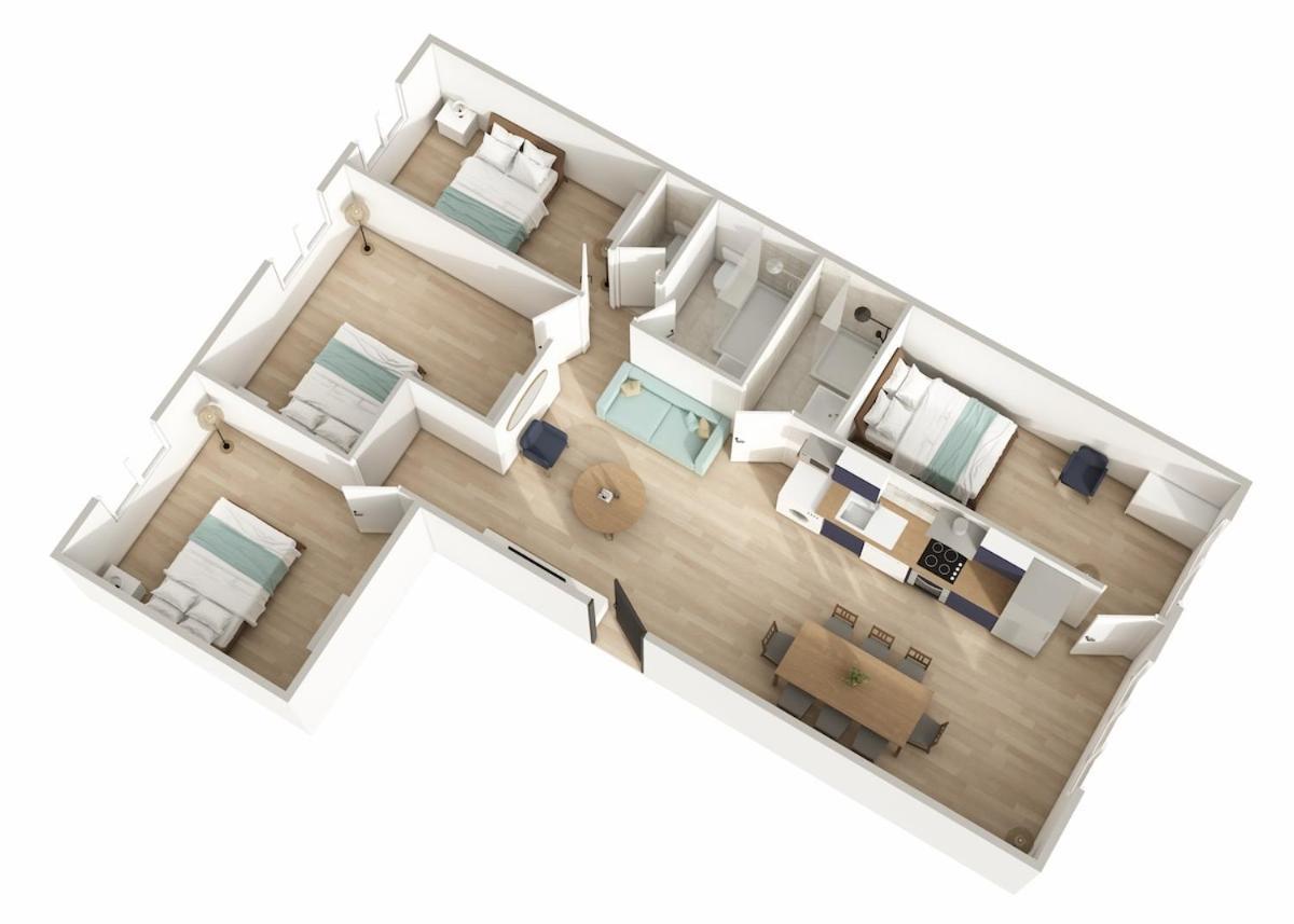 Appartement 4 Chambres Champigny-sur-Marne Luaran gambar
